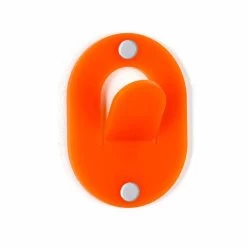 Wandkleerhanger In Gekleurd Plexiglas 5-delig Clipontwerp - Freddie