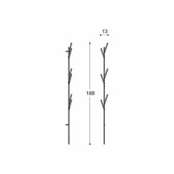Modern Design Vloerkapstok In Wit Of Verchroomd Metaal - Kottac 15 Modern Design Vloerkapstok In Wit Of Verchroomd Metaal - Kottac -Kortingswinkel voor woondecoratie attaccapanni da terra di design moderno in metallo bianco o cromo kottac 6