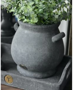 Bolle Kruik Pot Met Twee Oren En Brede Kraag, Majestic Brynxz -Kortingswinkel voor woondecoratie bolle kruik pot met twee oren en brede kraag majestic brynxz 6