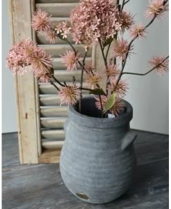 Bolle Vaas Met Ribbel Reliëf En Dichte Oortjes Majestic, Brynxz -Kortingswinkel voor woondecoratie bolle vaas met ribbel relief en dichte oortjes majestic brynxz 2