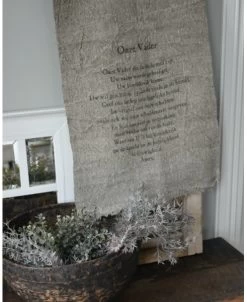 Gebed Shabby Doek Groot, Het Onze Vader Die In De Hemel Zijt -Kortingswinkel voor woondecoratie gebed shabby doek groot het onze vader 4