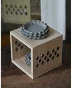 Geur Brander Van Hout Met Aardewerk Cupjes -Kortingswinkel voor woondecoratie geur brander van hout met aardewerk cupjes 2