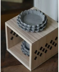 Geur Brander Van Hout Met Aardewerk Cupjes -Kortingswinkel voor woondecoratie geur brander van hout met aardewerk cupjes 4