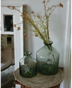 Glazen Apothekers Fles In Het Groen Met Embleem Groot, IB Laursen -Kortingswinkel voor woondecoratie glazen apothekers fles in het groen met embleem groot ib laursen 10