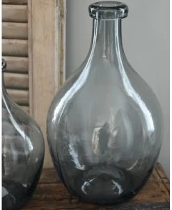 Glazen Ballon Vaas Met Grijze Gloed, IB Laursen 14 Glazen Ballon Vaas Met Grijze Gloed, IB Laursen -Kortingswinkel voor woondecoratie glazen ballon vaas met grijze gloed groot ib laursen 5