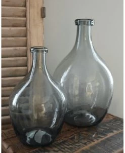 Glazen Ballon Vaas Met Grijze Gloed, IB Laursen 15 Glazen Ballon Vaas Met Grijze Gloed, IB Laursen -Kortingswinkel voor woondecoratie glazen ballon vaas met grijze gloed groot ib laursen 6