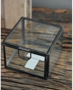 Glazen Kistje Vierkant, IB Laursen 10 Glazen Kistje Vierkant, IB Laursen -Kortingswinkel voor woondecoratie glazen kistje vierkant ib laursen 1