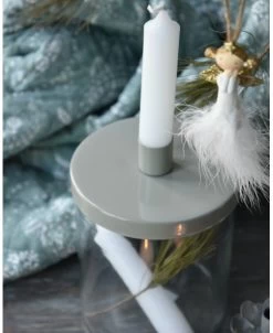 Glazen Pot Met Grijs Metalen Kaarsen Inzet, IB Laursen 14 Glazen Pot Met Grijs Metalen Kaarsen Inzet, IB Laursen -Kortingswinkel voor woondecoratie glazen pot met grijs metalen kaarsen inzet ib laursen 4