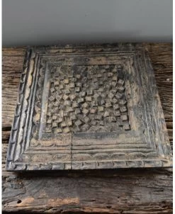 Grijs Houtsnijwerk Paneel Van Be-Uniq -Kortingswinkel voor woondecoratie grijs houtsnijwerk paneel 3