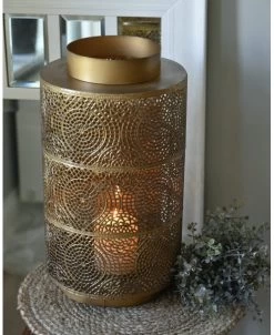 Groot Windlicht Met Sfeervol Gaatjes Patroon Antiek-look Messing 16 Groot Windlicht Met Sfeervol Gaatjes Patroon Antiek-look Messing -Kortingswinkel voor woondecoratie groot windlicht met sfeervol gaatjes patroon antiek look messing 6