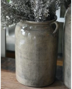 Grote Pot Kruik Met Oren Klei Grijs, IB Laursen 12 Grote Pot Kruik Met Oren Klei Grijs, IB Laursen -Kortingswinkel voor woondecoratie grote pot kruik met oren klei grijs ib laursen 2