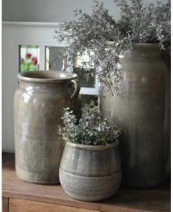 Grote Pot Kruik Met Oren Klei Grijs, IB Laursen 14 Grote Pot Kruik Met Oren Klei Grijs, IB Laursen -Kortingswinkel voor woondecoratie grote pot kruik met oren klei grijs ib laursen 4