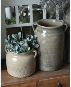Grote Pot Kruik Met Oren Klei Grijs, IB Laursen 16 Grote Pot Kruik Met Oren Klei Grijs, IB Laursen -Kortingswinkel voor woondecoratie grote pot kruik met oren klei grijs ib laursen 6