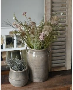 Grote Pot Kruik Met Oren Klei Grijs, IB Laursen 17 Grote Pot Kruik Met Oren Klei Grijs, IB Laursen -Kortingswinkel voor woondecoratie grote pot kruik met oren klei grijs ib laursen 7