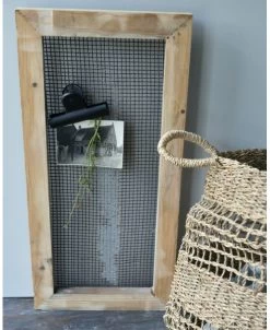 Herinnering Bord, Houten Lijst Met Stoer Dik Oud Gaas En Clip -Kortingswinkel voor woondecoratie herinnering bord houten lijst met stoer dik oud gaas en clip 7