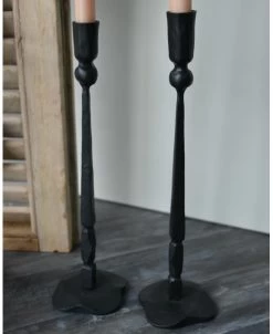 Hoge Handgemaakte Zwarte Smeedijzeren Kandelaar, Brynxz -Kortingswinkel voor woondecoratie hoge handgemaakte zwarte smeedijzeren kandelaar brynxz 5