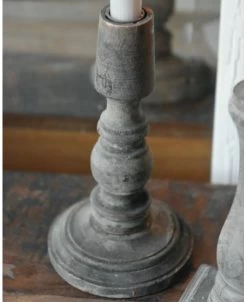 Houten Kandelaar Rond, Be-Uniq