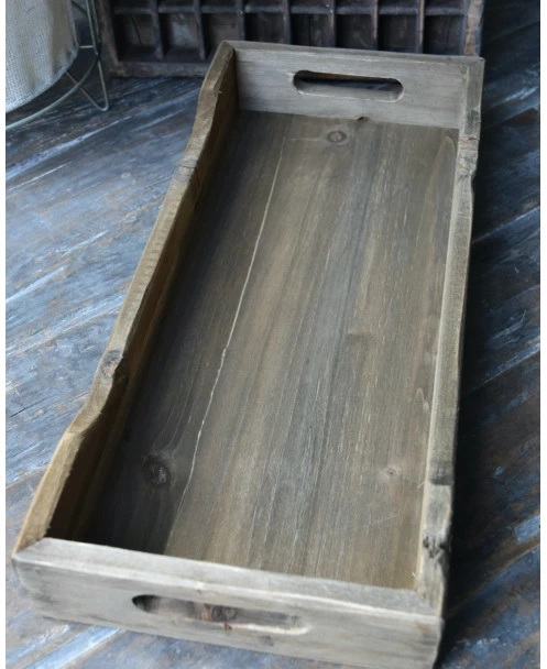 Houten Rechthoekig Dienblad Met Twee Handvaten, IB Laursen 6 Houten Rechthoekig Dienblad Met Twee Handvaten, IB Laursen - Afbeelding 4