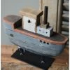 Houten Schip Op Metalen Standaard Handgeschilderd Blauw Groot, IB Laursen 2 Houten Schip Op Metalen Standaard Handgeschilderd Blauw Groot, IB Laursen -Kortingswinkel voor woondecoratie houten schip op metalen standaard handgeschilderd blauw groot ib laursen