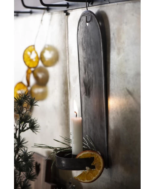 Kandelaar In Rustiek Voor Aan De Muur, IB Laursen 4 Kandelaar In Rustiek Voor Aan De Muur, IB Laursen - Afbeelding 2