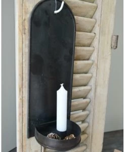 Kandelaar In Rustiek Voor Aan De Muur, IB Laursen