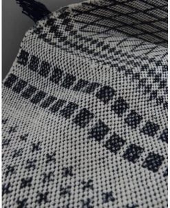 Kleed Blauw Gebroken Wit -Kortingswinkel voor woondecoratie kleed blauw gebroken wit 1