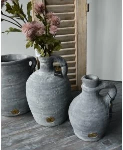 Kruik Kannetje Met Oor In Het Vintage Grijs Klein, Brynxz -Kortingswinkel voor woondecoratie kruik kannetje met oor in het vintage grijs klein brynxz 2