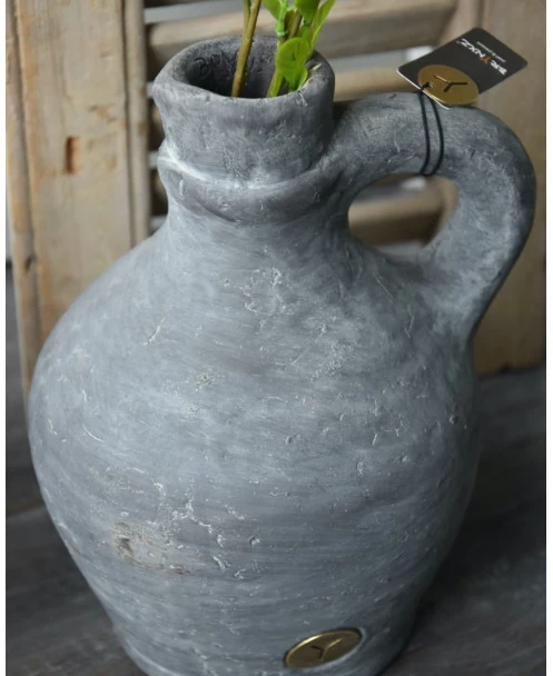 Kruik Kannetje Met Oor In Vintage Grijs Groot, Brynxz 9 Kruik Kannetje Met Oor In Vintage Grijs Groot, Brynxz - Afbeelding 7
