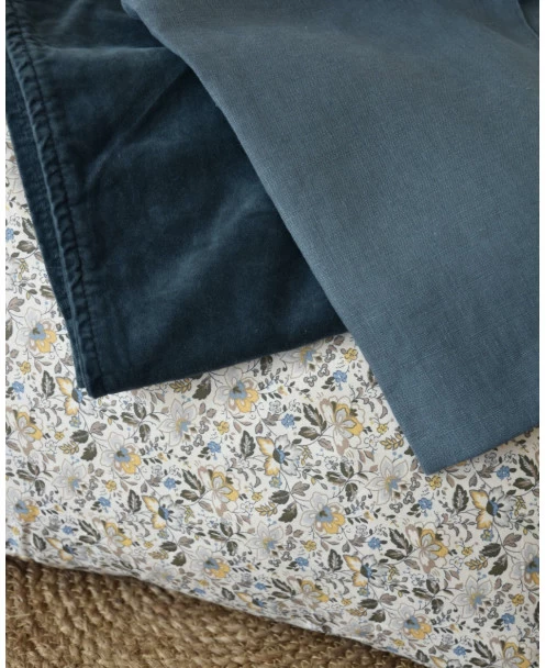 Kussenhoes Rechthoekig Gebloemd Met Zacht Geel, Blauw En Kleikleur, IB Laursen 8 Kussenhoes Rechthoekig Gebloemd Met Zacht Geel, Blauw En Kleikleur, IB Laursen - Afbeelding 6