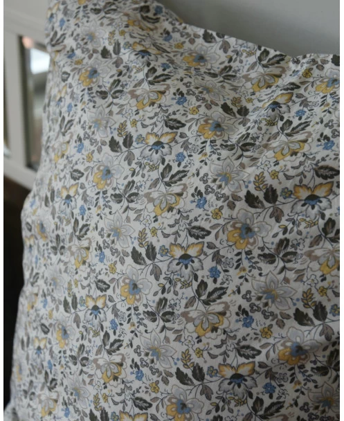 Kussenhoes Rechthoekig Gebloemd Met Zacht Geel, Blauw En Kleikleur, IB Laursen 9 Kussenhoes Rechthoekig Gebloemd Met Zacht Geel, Blauw En Kleikleur, IB Laursen - Afbeelding 7