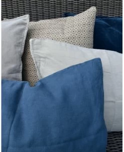 Kussenhoes Rechthoekig Historical Blue, IB Laursen -Kortingswinkel voor woondecoratie kussenhoes rechthoekig historical blue ib laursen 1