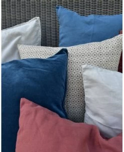 Kussenhoes Rechthoekig Historical Blue, IB Laursen -Kortingswinkel voor woondecoratie kussenhoes rechthoekig historical blue ib laursen 6