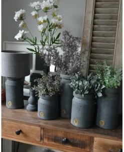 Lampenvoet Van Aardewerk Majestic Grijs Rond Opgaand, Brynxz -Kortingswinkel voor woondecoratie lampenvoet van aardewerk majestic grijs rond opgaand brynxz 2