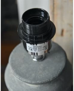 Lampenvoet Van Aardewerk Majestic Grijs Rond Opgaand, Brynxz -Kortingswinkel voor woondecoratie lampenvoet van aardewerk majestic grijs rond opgaand brynxz 4