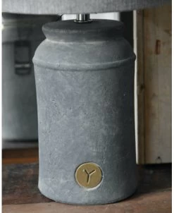 Lampenvoet Van Aardewerk Majestic Grijs Rond Opgaand, Brynxz -Kortingswinkel voor woondecoratie lampenvoet van aardewerk majestic grijs rond opgaand brynxz 6