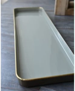 Langwerpige Tray Grijs Van Binnen En Antiek Gouden Rand, IB Laursen 11 Langwerpige Tray Grijs Van Binnen En Antiek Gouden Rand, IB Laursen -Kortingswinkel voor woondecoratie langwerpige tray grijs van binnen en antiek gouden rand ib laursen 1 1