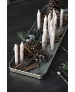 Langwerpige Tray Grijs Van Binnen En Antiek Gouden Rand, IB Laursen 14 Langwerpige Tray Grijs Van Binnen En Antiek Gouden Rand, IB Laursen -Kortingswinkel voor woondecoratie langwerpige tray grijs van binnen en antiek gouden rand ib laursen 1 4