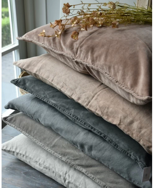 Linnenlook Kussenhoes 'Burned Rose' Rechthoekig, IB Laursen 6 Linnenlook Kussenhoes 'Burned Rose' Rechthoekig, IB Laursen - Afbeelding 4