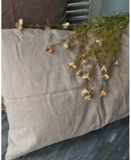 Linnenlook Kussenhoes 'Burned Rose' Rechthoekig, IB Laursen 3 Linnenlook Kussenhoes 'Burned Rose' Rechthoekig, IB Laursen