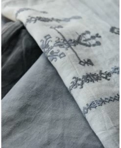 Linnenlook Rechthoekige Kussenhoes 'Thunder Grey', IB Laursen -Kortingswinkel voor woondecoratie linnenlook rechthoekige kussenhoes thunder grey ib laursen 4