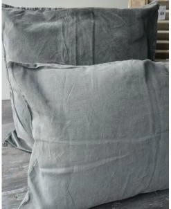 Linnenlook Rechthoekige Kussenhoes 'Thunder Grey', IB Laursen -Kortingswinkel voor woondecoratie linnenlook rechthoekige kussenhoes thunder grey ib laursen 6