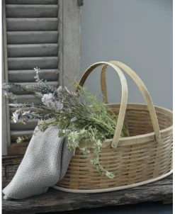Mand Met Twee Hendels M, IB Laursen -Kortingswinkel voor woondecoratie mand met twee hendels m ib laursen 2