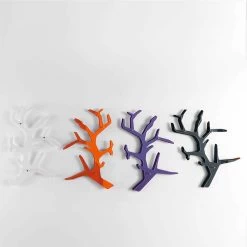 Wandplank Van Plexiglas Met Kapstokken Made In Italy - Neon -Kortingswinkel voor woondecoratie mensola da parete in plexiglass con ganci appendiabiti made in italy neon 14