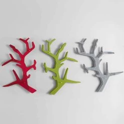 Wandplank Van Plexiglas Met Kapstokken Made In Italy - Neon -Kortingswinkel voor woondecoratie mensola da parete in plexiglass con ganci appendiabiti made in italy neon 15