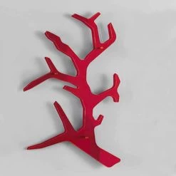 Wandplank Van Plexiglas Met Kapstokken Made In Italy - Neon -Kortingswinkel voor woondecoratie mensola da parete in plexiglass con ganci appendiabiti made in italy neon 8