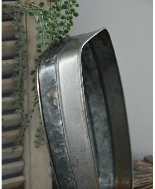 Metalen Bak In Twee Tinten Gelaagd, Groot 10 Metalen Bak In Twee Tinten Gelaagd, Groot - Afbeelding 8