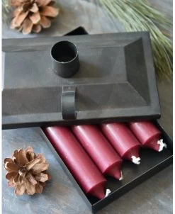 Metalen Kandelaar En Opbergbox Rustic, IB Laursen -Kortingswinkel voor woondecoratie metalen kandelaar en opbergbox rustic ib laursen 3