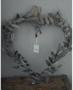 Mistletoe Hart Krans IB Laursen -Kortingswinkel voor woondecoratie mistletoe hart krans ib laursen 3