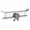Vliegtuigvormige Wandklok Van Staal En Glas Homemotion - Plano -Kortingswinkel voor woondecoratie orologio a muro a forma di aereo in acciaio e vetro homemotion plano