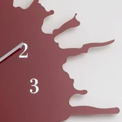 Wandklok In Gekleurd Acryl-kristallen Vlekontwerp - Migno -Kortingswinkel voor woondecoratie orologio a muro in cristallo acrilico colorato design a macchia migno 2